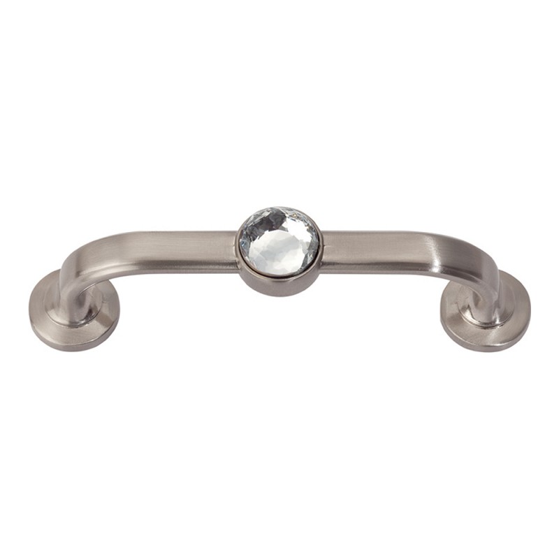 Crystal Bracelet Pull 3" CC - Brushed Nickel