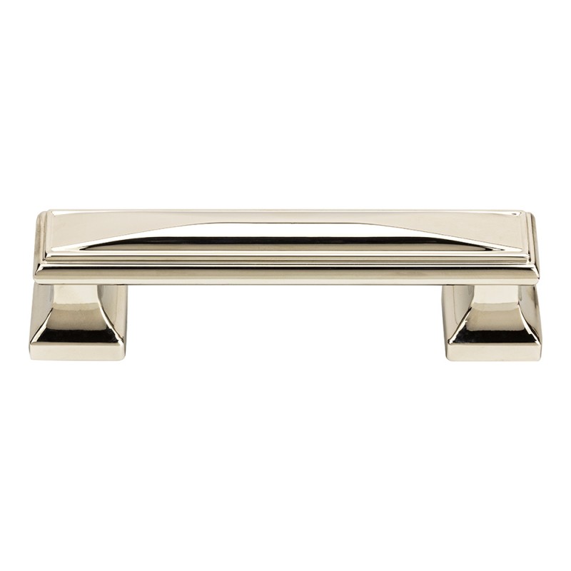 Wadsworth Pull  96MM CC  - Polished Nickel