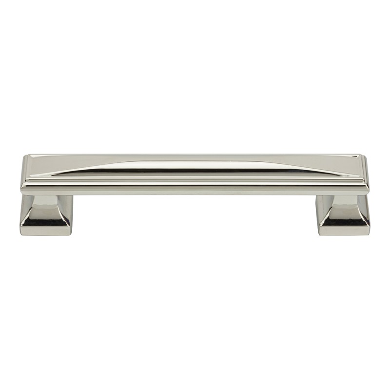 Wadsworth Pull  128MM CC - Polished Nickel