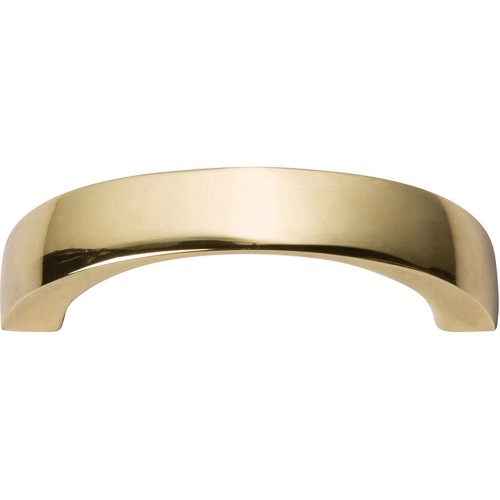 Tableau Curved Handle 1 7/8" - French Gold