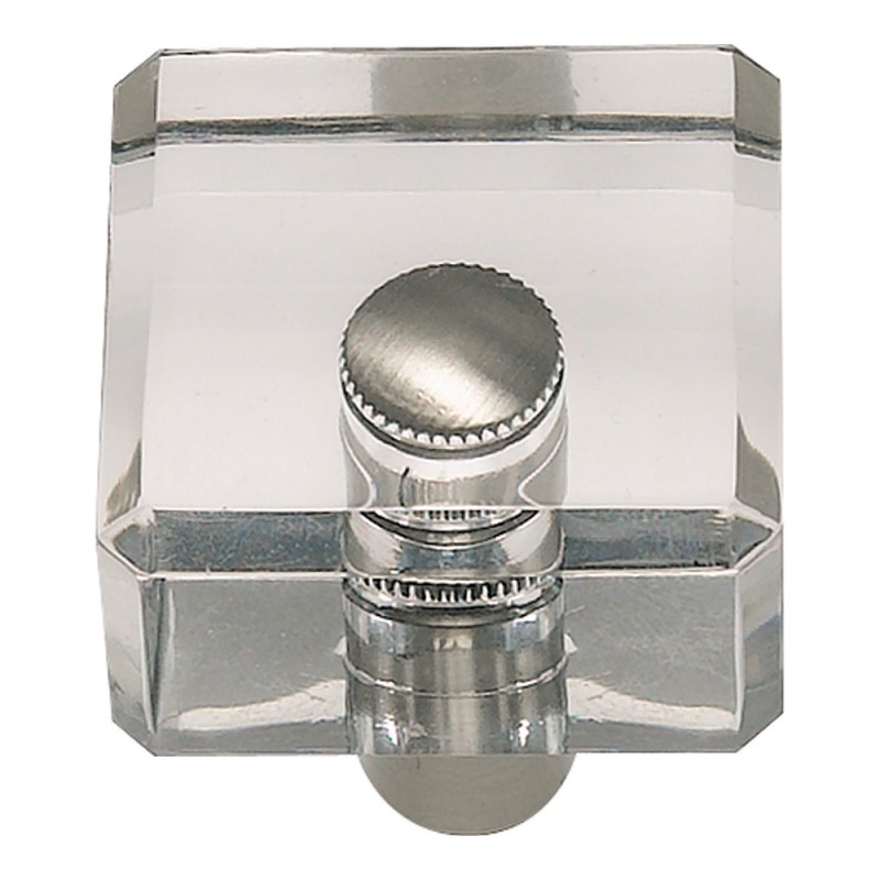 Optimism SquareKnob - Brushed Nickel