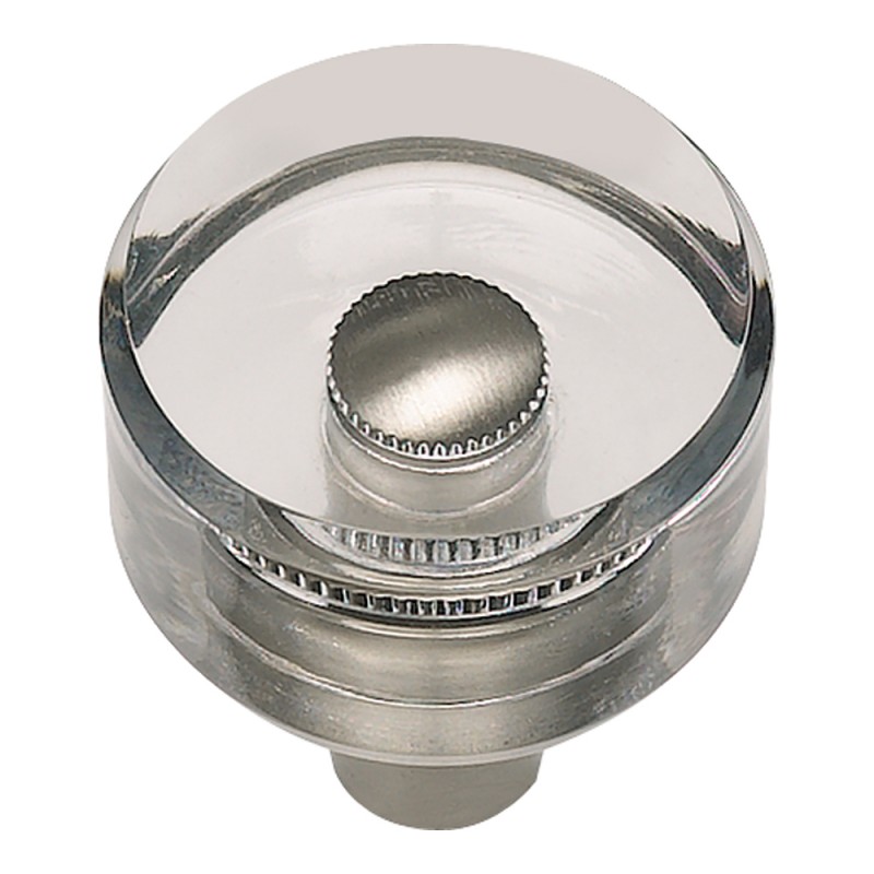 Optimism Round Knob - Polished Chrome