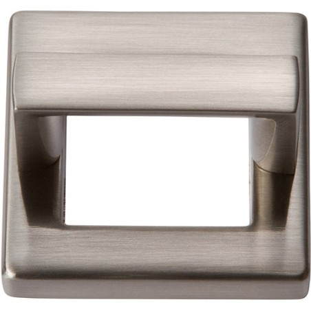 Tableau, 1 7/16" Square Base & Top - Brushed Nickel