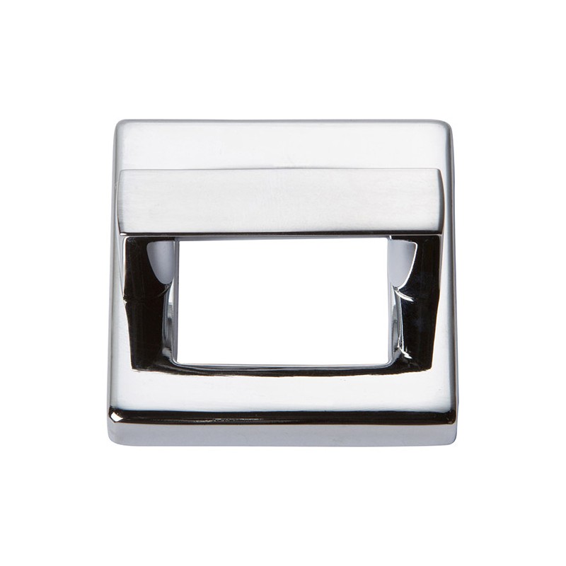 Tableau, 1 7/16" Square Base & Top - Polished Chrome