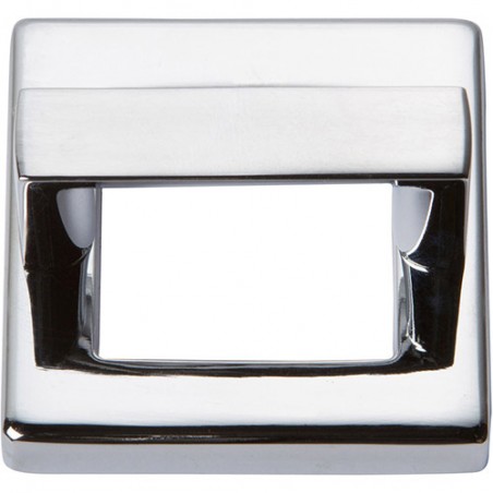 Tableau, 1 7/16" Square Base & Top - Polished Chrome