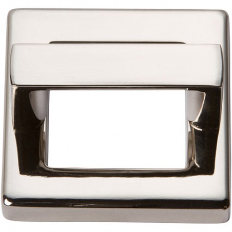 Tableau, 1 7/16" Square Base & Top - Polished Nickel