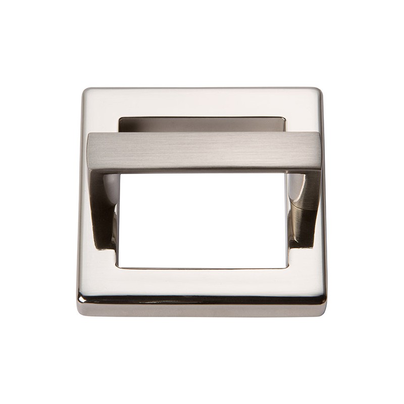 Tableau, 1 7/8" Square Base & Top - Brushed Nickel