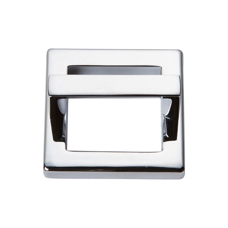 Tableau, 1 7/8" Square Base & Top - Polished Chrome