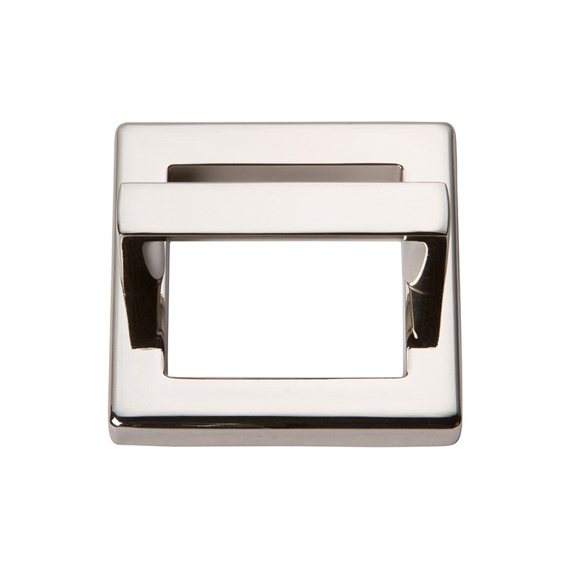 Tableau, 1 7/8" Square Base & Top - Polished Nickel