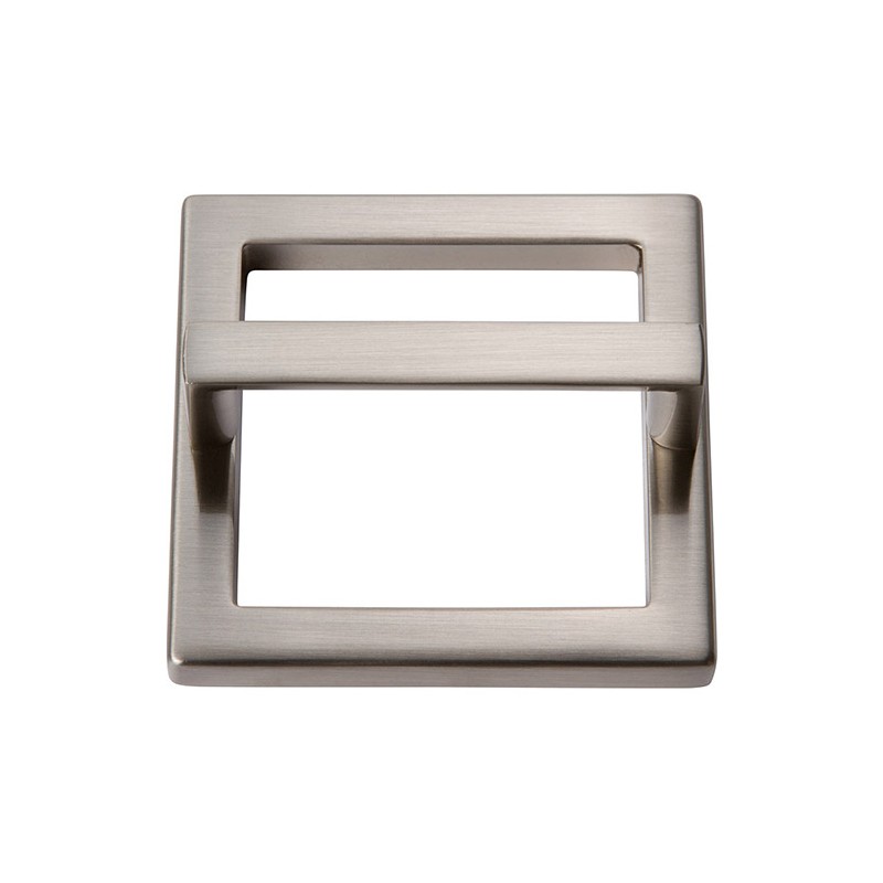 Tableau, 2 1/2" Square Base & Top - Brushed Nickel