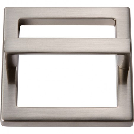 Tableau, 2 1/2" Square Base & Top - Brushed Nickel