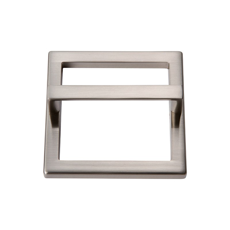 Tableau, 3" Square Base & Top - Brushed Nickel