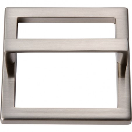 Tableau, 3" Square Base & Top - Brushed Nickel