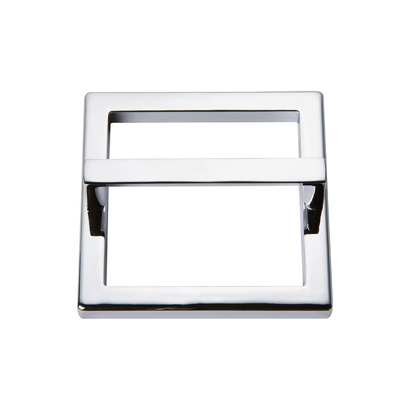 Tableau, 3" Square Base & Top - Polished Chrome