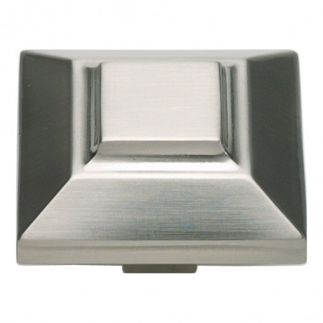 Trocadero Knob - Brushed Nickel