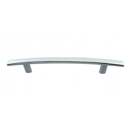 Curved Line Pull 128 MM CC - Polished Chrome