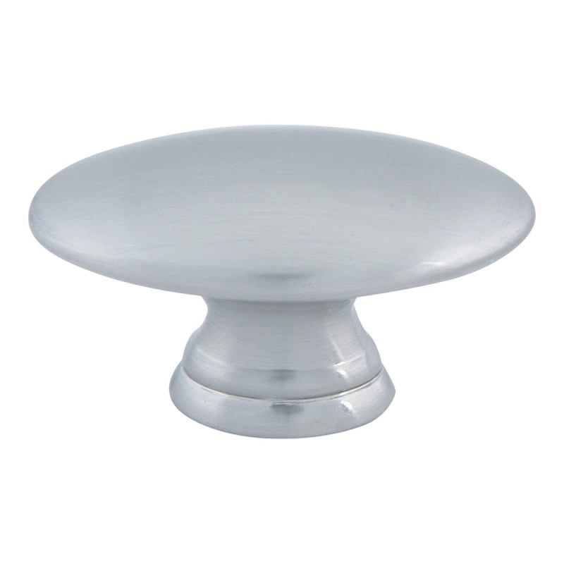 Small Egg Knob - Brushed Nickel