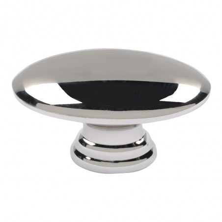 Small Egg Knob - Polished Nickel