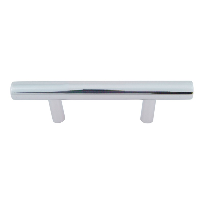 Linea Rail Pull 3" CC - Polished Chrome