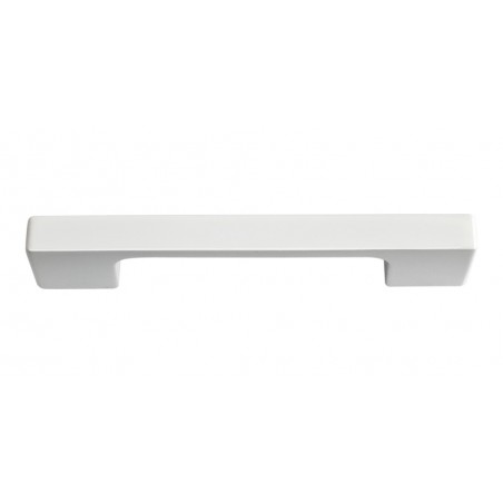 Thin Squareure Pull 96 MM CC - High White Gloss