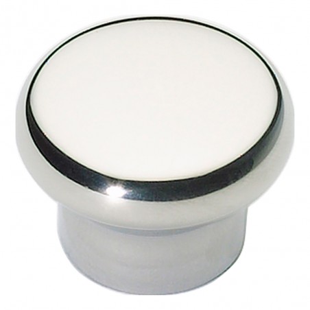 Round Knob - Polished Stainless Steel