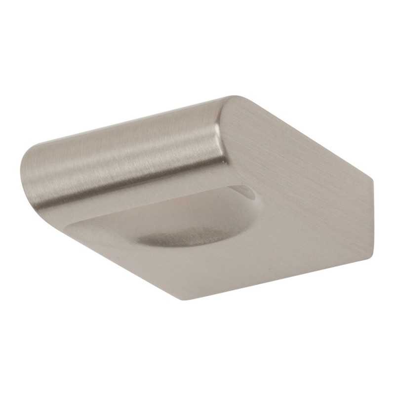 Round Rail Knob - Brushed Nickel