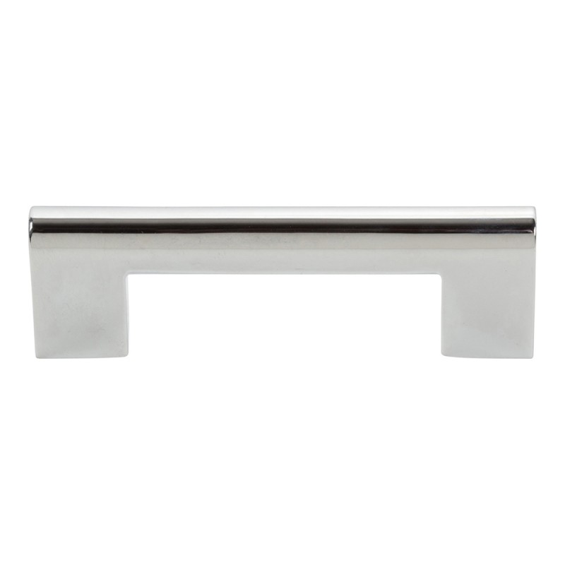 Round Rail PULL 3" CC - Polished Chrome