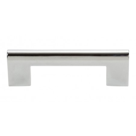 Round Rail PULL 3" CC - Polished Chrome