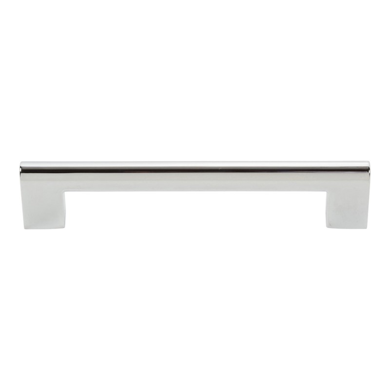 Round Rail PULL 128 MM CC - Polished Chrome