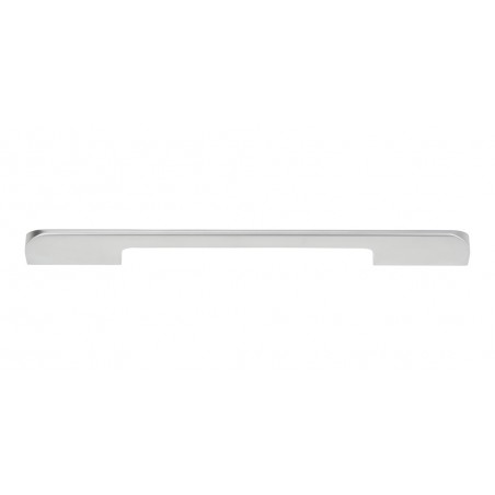 Round Thin Pull 192 MM CC - Matte Chrome