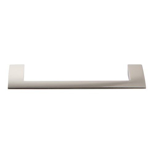 Angled Drop Pull 128MM - Polished Nickel