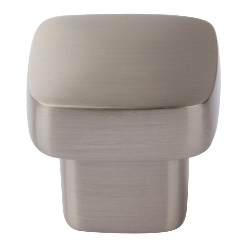 Chunky Square Knob Small - Brushed Nickel