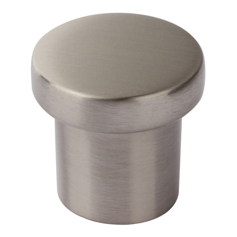 Chunky Round Knob Small - Brushed Nickel