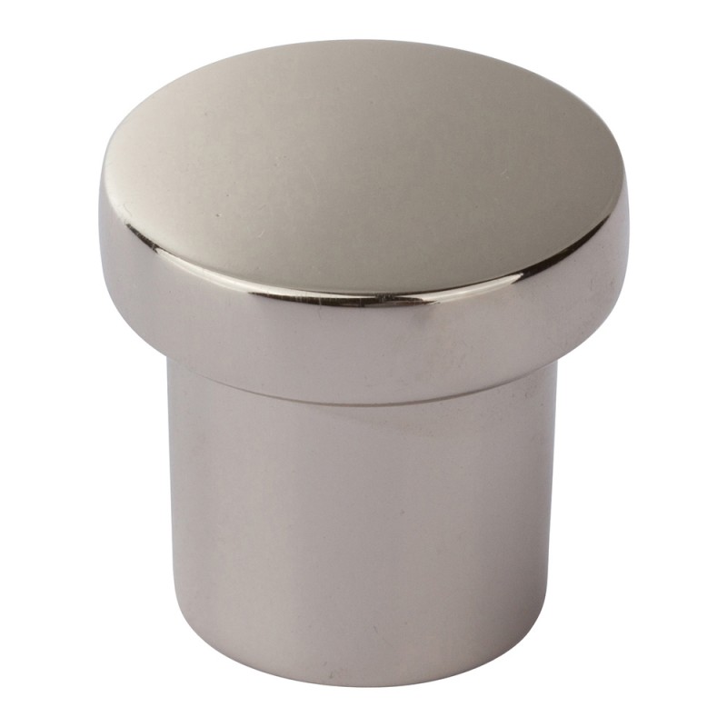 Chunky Round Knob Small - Polished Nickel