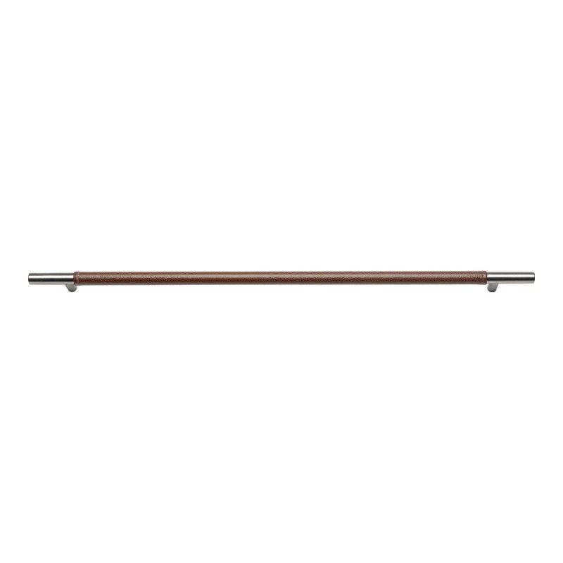 Brown Zanzibar Appliance Pull 17" CC - Stainless Steel