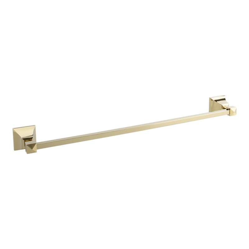 Gratitude Towel Bar 600 MM CC - French Gold