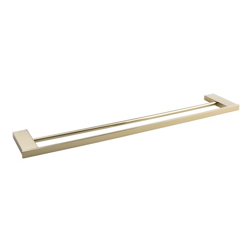 Parker Double Towel Bar 600 MM CC - French Gold