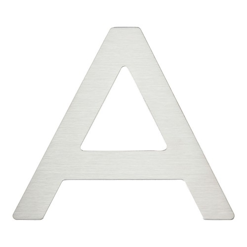 Paragon Letter A - Stainless Steel