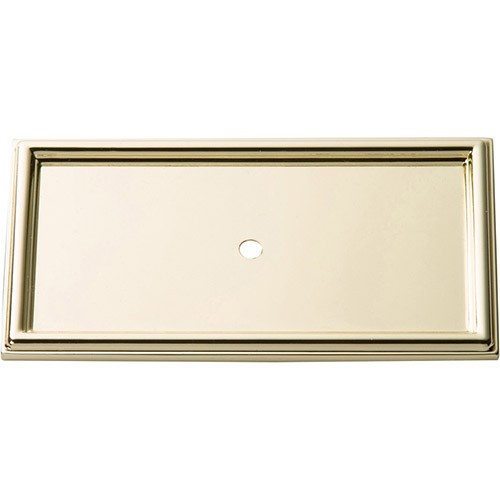 Campaign Rope Backplate - Polished Brass
