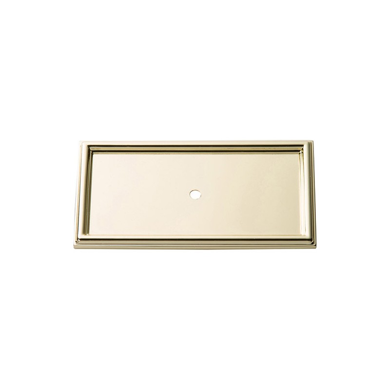 Campaign Rope Backplate - Polished Brass