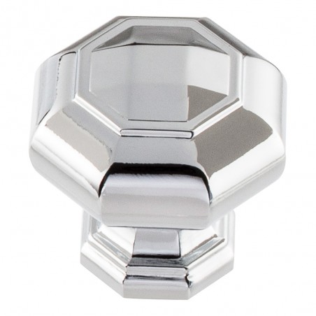 Elizabeth Knob 1 1/4 inch  - Polished Chrome