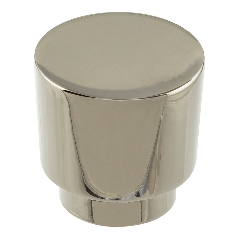 Tom Tom Knob 1 1/4 Inch  - Polished Nickel