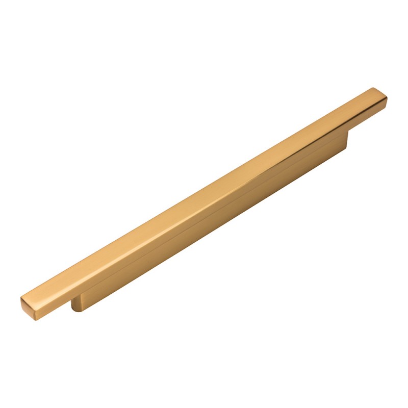 Tom Tom Pull 6 5/16 Inch (c-c), 7 9/16 Inch  - Warm Brass