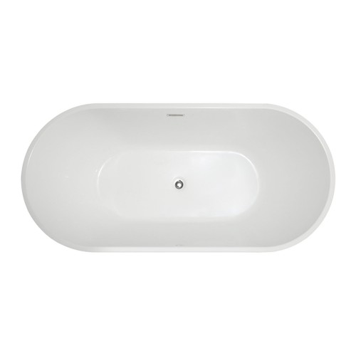 Serenity 67" x 31.49" Freestanding Soaking Bathtub