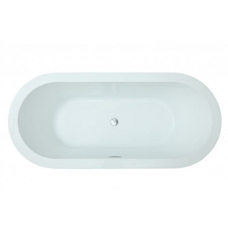 Serenity 59" x 29.5" Freestanding Soaking Bathtub