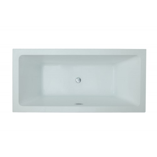 Serenity 59" x 29.5" Freestanding Soaking Bathtub