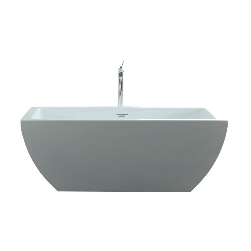 Serenity 67" x 31.5" Freestanding Soaking Bathtub