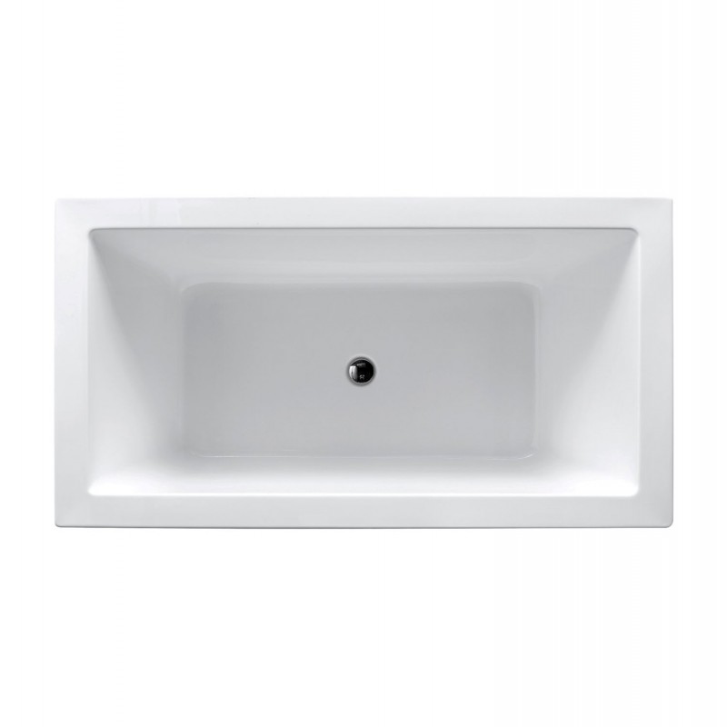 Virtu USA Serenity VTU-1367 67" x 27.5"  Freestanding Soaking Bath Tub