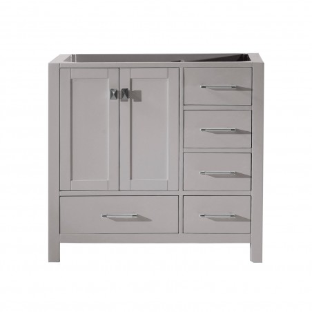 Caroline Avenue 36" Cabinet Only in Cashmere Grey