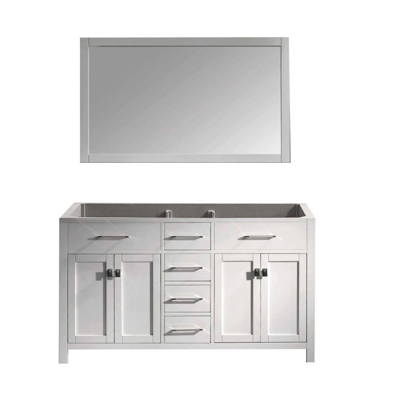 Caroline 60" Cabinet Only in White